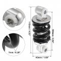 X Autohaux Rear Shock Absorber 100mm 750lbs Damper For Gas Scooter Electric Bike Dirt 47cc 49cc Atv Quad Mini Pocket Silver