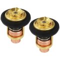Thermostat 6e5-12411-01-00 For Yamaha 115hp Stroke Outboard Engines 2 Pack Replacement Part 3hp To 250hp Motors 