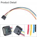 Waltyotur Connector Plug Harness 5-way K6t52372 Replacement For Honda Civic 1 5l Turbo Charger Wastegate Actuator