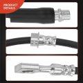 A-premium Front Driver Or Passenger Side Brake Hydraulic Hose Compatible With Select Saab Models 9-3 2003-2011 9-3x 2010-2011