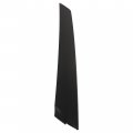Hecasa Windshield A-pillar Trim Compatible With 2003-2012 Land Rover Range Replacement For Dcb500162pnp Outer Window Molding