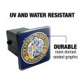 Marian University Primary Logo Tow Trailer Hitch Cover Plug Insert 2