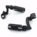 Smt-black Peg Mounting Kit With Eagle Hawk Foot Compatible Bike Equipped 1 Inch 25mm Front Engine Guard Frame Tube Iron 883