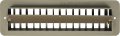 Rv Designer H861 Plastic Floor Register With Damper 10 Inch X 2-1 4 Tan Interior Hardware