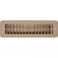Rv Designer H861 Plastic Floor Register With Damper 10 Inch X 2-1 4 Tan Interior Hardware 