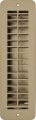 Rv Designer H861 Plastic Floor Register With Damper 10 Inch X 2-1 4 Tan Interior Hardware