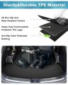 Mixsuper Cargo Liner For 2020-2024 Kia Telluride Behind The 2nd Row Seats All Weather Trunk Accessories Rear Mat Black