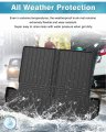 Mixsuper Cargo Liner For 2020-2024 Kia Telluride Behind The 2nd Row Seats All Weather Trunk Accessories Rear Mat Black