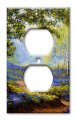 Art Plates Oversized Jumbo Outlet Cover Oversize Switch Plate Spring Time In The Forest 