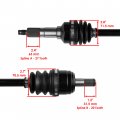 Caltric Front Right And Left Complete Cv Joint Axle Compatible With Yamaha Kodiak 400 Yfm400fw 4wd 1999