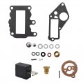 Carb Carburetor Rebuild Repair Kit With Float Fits For Johnson Evinrude 9 5 Hp Brp Omc Systematched 1964-1973