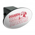 Laguardia Community College Secondary Logo Oval Tow Hitch Cover Trailer Plug Insert 2