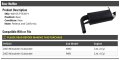 Rear Muffler For 2003 Mitsubishi Outlander 2 4l 4 Cylinder Position Federal And California Emissions Compatible