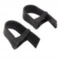 2pcs Rubber Swingarm Chain Slider Guide Black Fit Compatible With 110cc 125cc 140cc Pit Quad Dirt Bike Atv