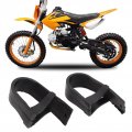 2pcs Rubber Swingarm Chain Slider Guide Black Fit Compatible With 110cc 125cc 140cc Pit Quad Dirt Bike Atv