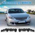 X Autohaux 1 Pair Left And Right Side Front Bumper Bracket Mounting Support For Honda Accord 2008 2009 2010 2011 2012