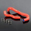 Silicone Radiator Hose Kit For Ford 2003-2007 F250 6 0l Diesel Twin Beam Red With Clamps 