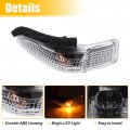 Uxcell Car Led No 8174052050 Left Side Rear View Mirror Turn Signal Amber Light Indicator For Toyota Avalon 2013-2018 Corolla