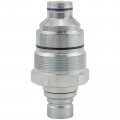 Fridayparts Hydraulic Male Flat Face Quick Coupler V1311-77140 Compatible For Kubota Ssv65 Svl95-2sc Svl95-2s Svl75-2ca