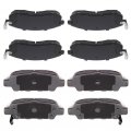 Aintier Automotive Replacement Brake Pads Front Rear Fit For Nissan 350z 2003-2005 For Altima 2002-2013 Juke 2011-2017 Sentra