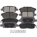 Automotive Replacement Brake Pads Front Rear Fit For Nissan 350z 2003-2005 For Altima 2002-2013 Juke 2011-2017 Sentra 2007-2018