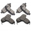 Aintier Automotive Replacement Brake Pads Front Rear Fit For Nissan 350z 2003-2005 For Altima 2002-2013 Juke 2011-2017 Sentra