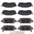 Automotive Replacement Brake Pads Front Rear Fit For Nissan 350z 2003-2005 For Altima 2002-2013 Juke 2011-2017 Sentra 2007-2018
