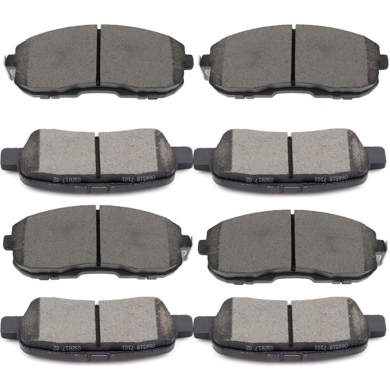 Automotive Replacement Brake Pads Front Rear Fit For Nissan 350z 2003-2005 For Altima 2002-2013 Juke 2011-2017 Sentra 2007-2018
