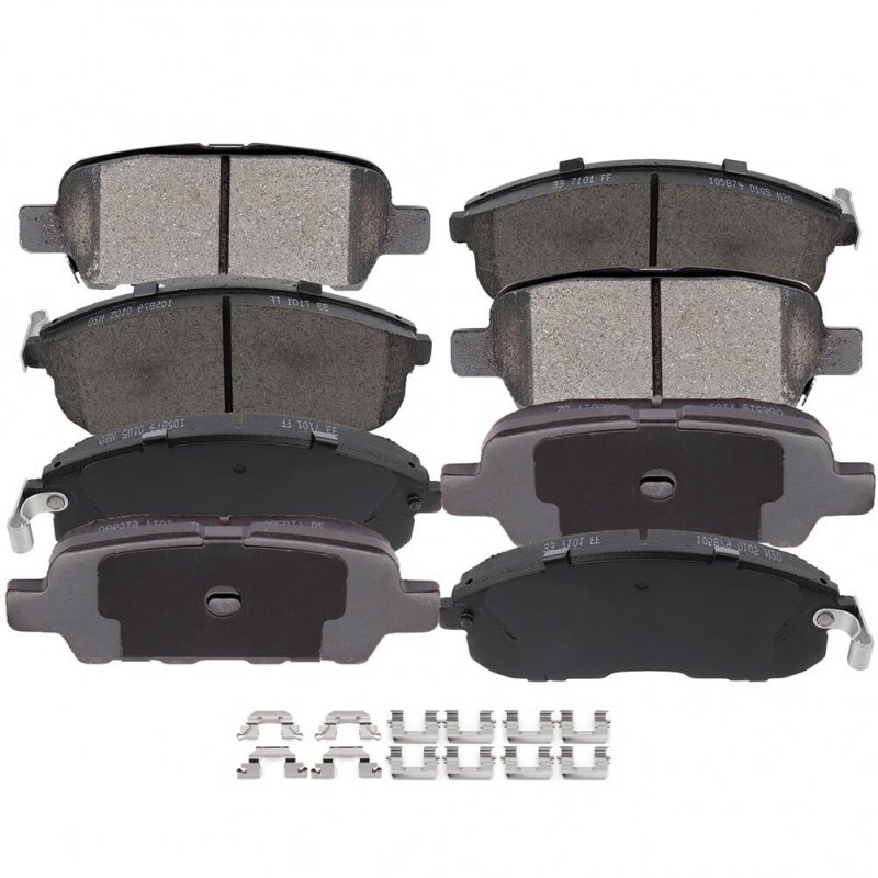 Automotive Replacement Brake Pads Front Rear Fit For Nissan 350z 2003-2005 For Altima 2002-2013 Juke 2011-2017 Sentra 2007-2018
