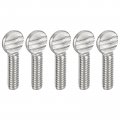 Uxcell 1 4-20 X 3 4 Thumb Screws 10pcs 304 Stainless Steel Fully Thread Galvanized Finger Tight Racket Screw