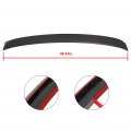 Aintier 1pc Carbon Fiber Spoiler Wing Compatible For 2003-2008 Nissan 350z Glossy Black Rear Trunk Tail