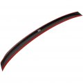 Aintier 1pc Carbon Fiber Spoiler Wing Compatible For 2003-2008 Nissan 350z Glossy Black Rear Trunk Tail