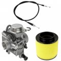 Caltric Carburetor Cable And Filter Compatible With Honda Trx350te Fourtrax Rancher 2000 2001 2002 2003