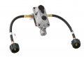 Flame King Kt12acr6a 2-stage Auto Changeover Lp Propane Gas Regulator With Two 12 Inch Pigtails For Rvs Vans Trailers 