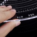 300mm 11 8in Round Center Finder Compass Clear Acrylic Woodworking Circle Gauge Centering Tool For Handicrafts Dly Furniture