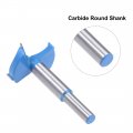 Uxcell Forstner Drill Bits 40mm Tungsten Carbide Wood Hole Saw Auger Opener Woodworking Hinge Drilling Boring Bit Cutter 2pcs