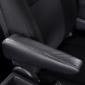 Aosseiy Car Armrest Cover Seat Fit For Toyota Fj Cruiser 2007-2023 Black Side Cushion Arm Rest Replacement Fabric Accessories 1