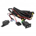 Fog Light Switch Wiring Kit 12v Universal Car Led On Off Harness Relay