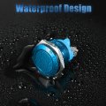 Uxcell 16 Mm Momentary Push Button Switch Metal Round Start Spst 1no Ac 250v Blue