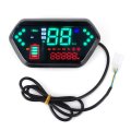 Keenso 60v Speedometer Odometer Tachometer Digital Lcd Display High Definition Universal For Electric Motorcycle