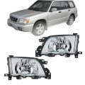 Headlight Assembly Halogen Replacement Forester 2001 2002 For 84001fc230 84001fc220 Driver Side Left Lh Passenger Right Rh 