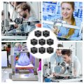 Tehaux 40pcs Corner Brackets Cube Compatible With 2020 Series Aluminum Extrusion Profile