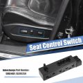 X Autohaux Front Left Driver Side 8 Way Power Seat Switch Control 12451497 For Gmc Sierra 1500 Chevy Silverado 1500 07-13