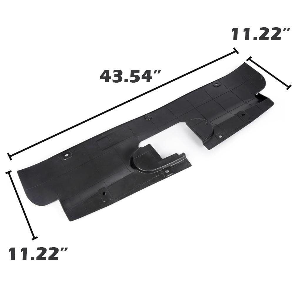 Radiator Upper Air Baffle Deflector Cover Panel For Chevy Silverado 1500 2500hd 3500hd Sierra 2003-2007 For Gmc 3500 2003-2006