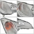 Right Side Halogen Fog Light Assembly For Ecosport 2018 2019 2020 2021 2022 Replacement Fo1038179 Fo1038185 Fo2530173 Clear