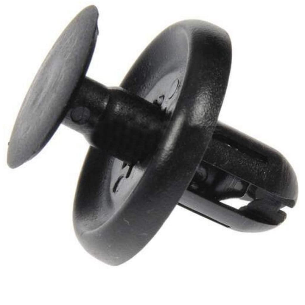 Multi Purpose Splash Shield Retainer For Lexus Is3 Is2t 2016 Nylon Material Black 0 79 In Head Diameter 0 27 Hole Size 0 4