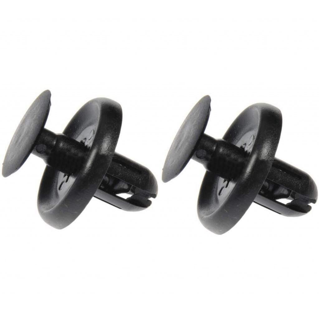 Multi Purpose Splash Shield Retainer For Lexus Is3 Is2t 2016 Nylon Material Black 0 79 In Head Diameter 0 27 Hole Size 0 4