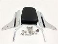 Smt-skull Backrest Sissy Bar Leather Pad Compatible With 1998-2007 Honda Shadow Vlx 600 Vt600c B00rudze74