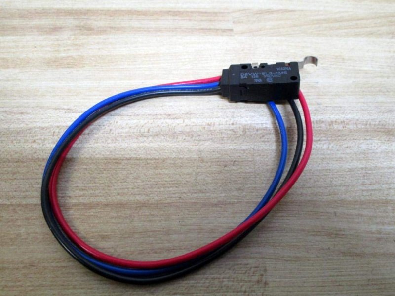 Omron D2vw-5l3-1ms Micro Switch Roller Lever 3 A 125 250 Vac T106413