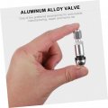 Ibasenice 8 Pcs Valve Bike Wheel Cap Bmxs Tire Pressure Caps Repair Tools Stem Covers Automotive Wheels Wheel Aluminum Alloy